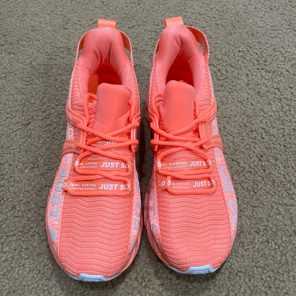 Just soso coral sneakers size 39